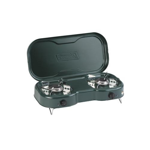 Coleman Stove Portable Propane 2 Burner, w/Lid