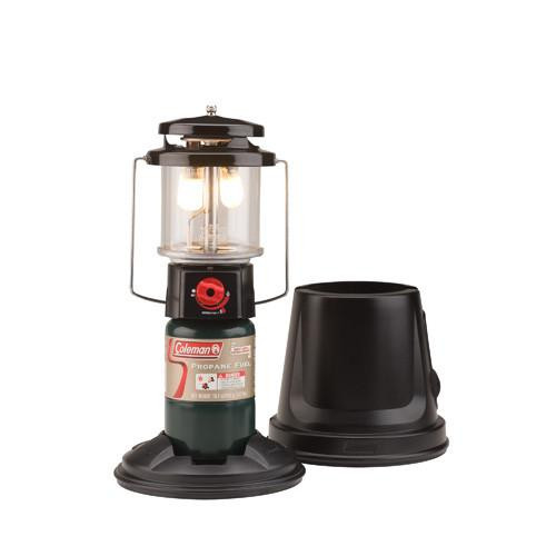 Coleman Portable Propane Lantern 2 Mantle Ei w/Case