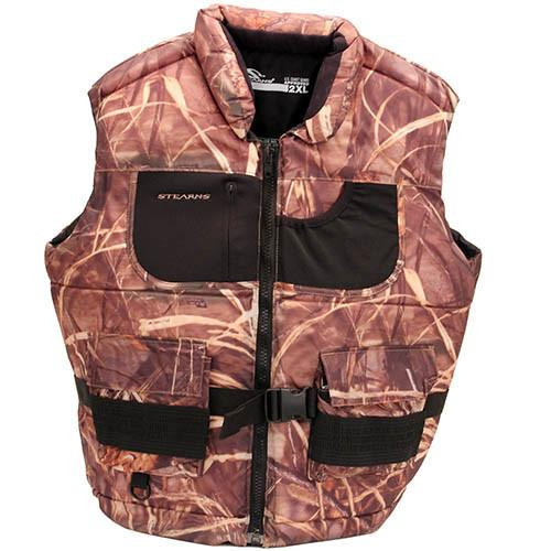 Stearns Hunting Vest Adult, Camo XX-Large