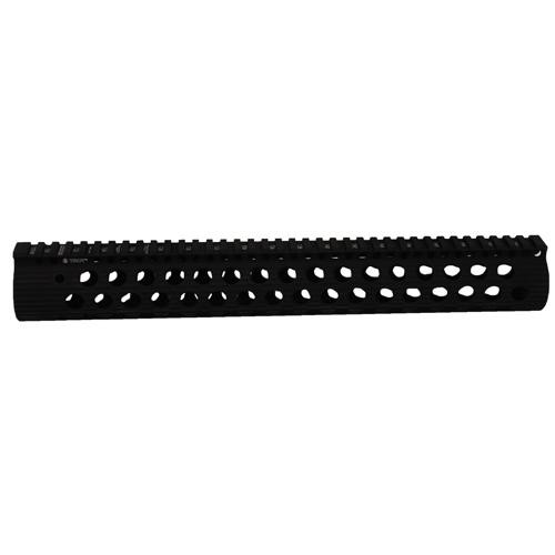 Troy Industries Alpha 308 Rail, Black 15" DPMS HP