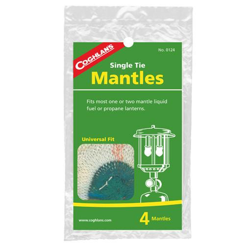 Coghlans Mantle Replacements Single Tie, 4 Pack