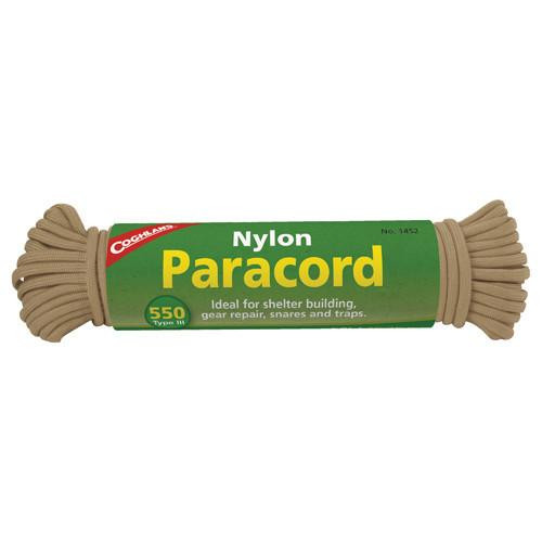 Coghlans Paracord 50' Tan