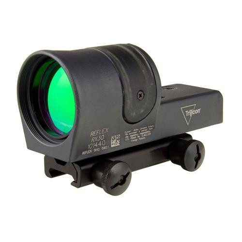 Trijicon Reflex 1x42mm Sight 6.5 MOA Amber Dot Reticle with TA51 Flaptop Mount, Cerakote Sniper Gray