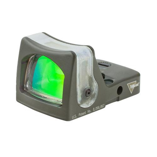 Trijicon RMR Dual-Illuminated Sight 12.9 MOA Amber Dot Reticle, Cerakote Olive Drab Green