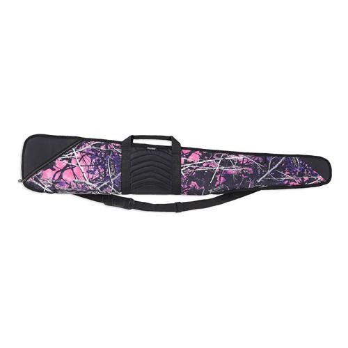 Bulldog Cases Pinnacle Shotgun Case, Muddy Girl Camo w/Black Trim & Leather, 52"