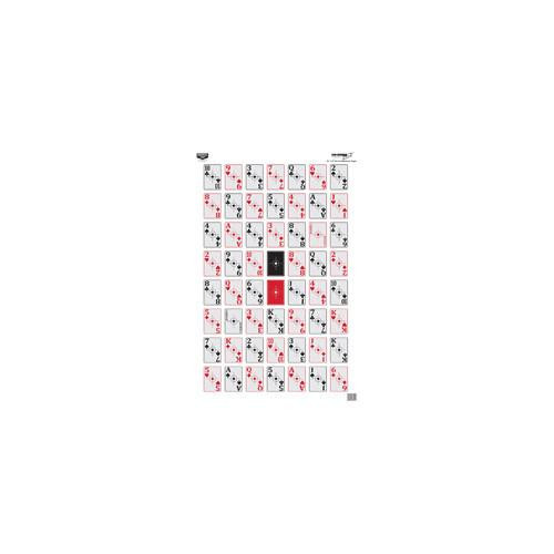 Birchwood Casey Eze-Scorer 52-Card Shoot-Up 23" x 35" Per 5