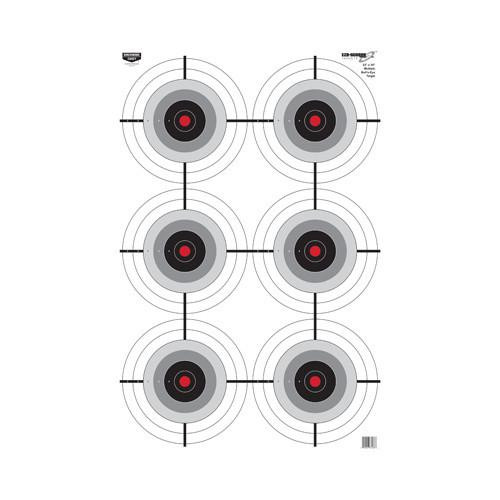 Birchwood Casey Eze-Scorer Multi-Bull's-Eye 23" x 35" Per 5