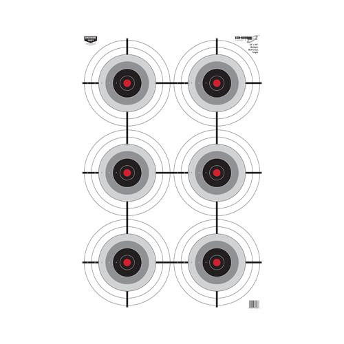 Birchwood Casey Eze-Scorer Multi-Bull's-Eye 23" x 35" Per 100