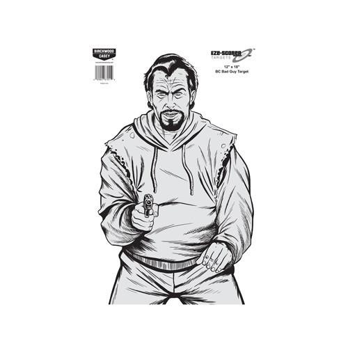 Birchwood Casey Eze-Scorer BC Bad Guy 12" x 18" Per 10