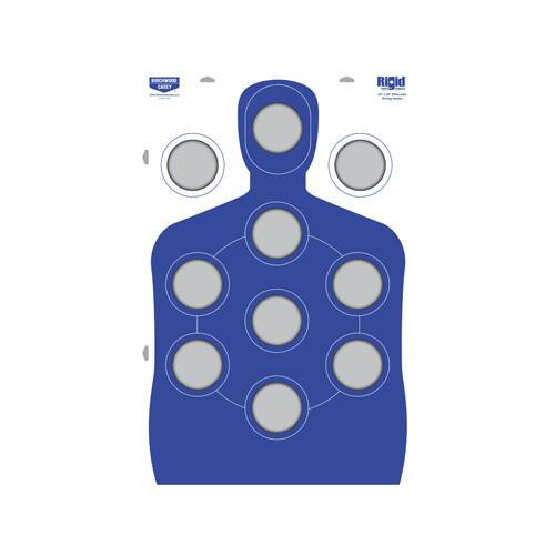 Birchwood Casey Rigid Clay Target Corr. Cardboard Silhouette (Per Each)