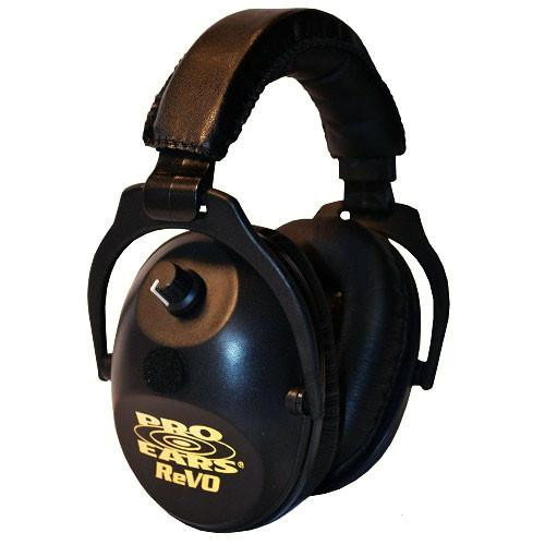 Pro Ears ReVO Electronic Noise Reduction Rating 25dB, Black