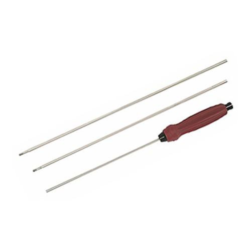 Tipton Deluxe 3-Piece Stainless Steel Cleaning Rod, 22 Caliber