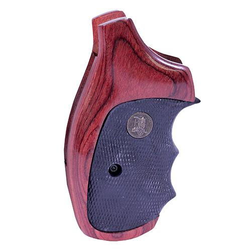 Pachmayr S&W J Frame Round Butt, Rosewood
