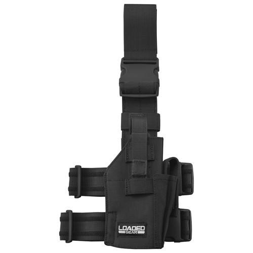 Barska Optics Loaded Gear CX-500 Drop Leg Handgun Holder Black