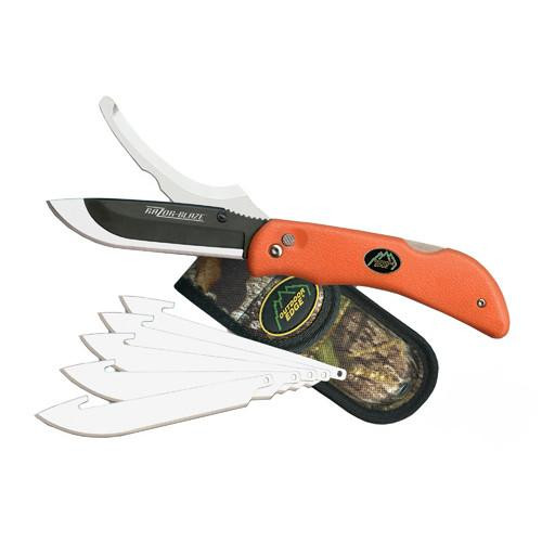 Outdoor Edge Cutlery Corp Razor-Pro, 6 Blades Orange, Box