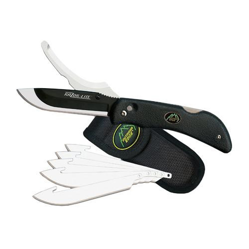 Outdoor Edge Cutlery Corp Razor-Pro, 6 Blades Black, Boxed