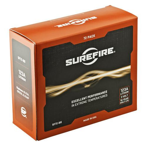 Surefire SF123A, 6 Boxes Of 12 Cells