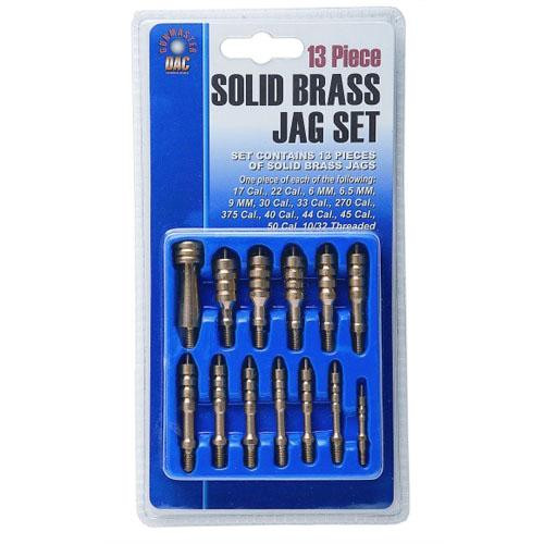Gunmaster 13 Piece Solid Brass Jag Set
