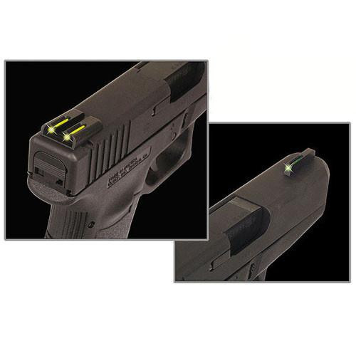 Truglo TFO Brite-Site Series Novak .260/.500 Yellow Rear, Green Front
