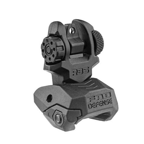 Mako Group Folding Back Up Sight, Rear Black
