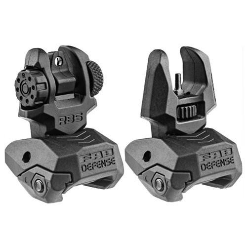 Mako Group Front and Rear Polymer Flip-up Sights
