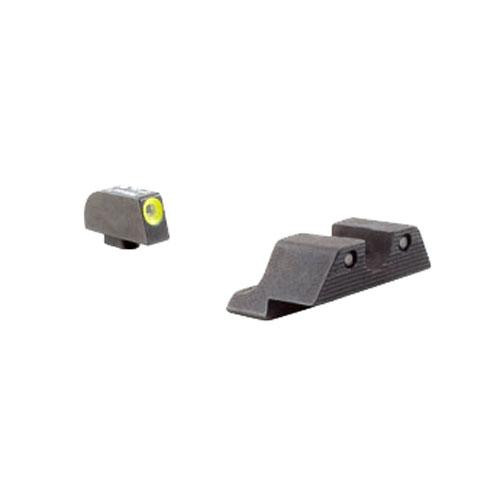 Trijicon Glock HD Night Sight Set 42 and 43, Yellow Front Outline Lamp
