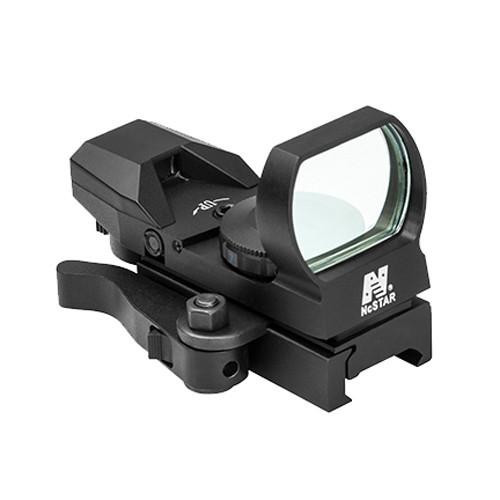 NcStar Blue Reflex Sight/4 Reticles/QR Mount/Black