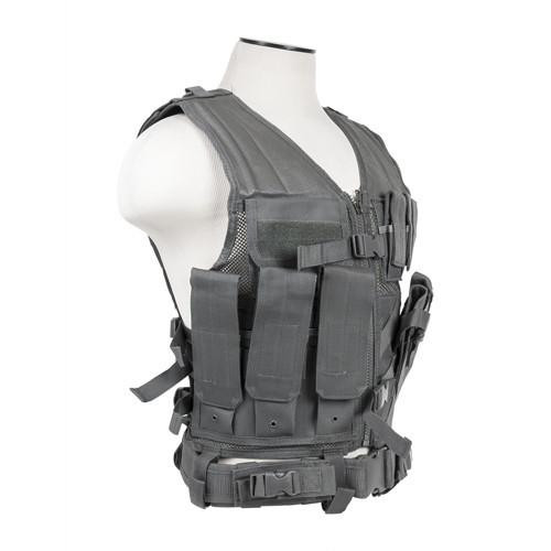 NcStar Tactical Vest Urban Gray, XL-XXL+