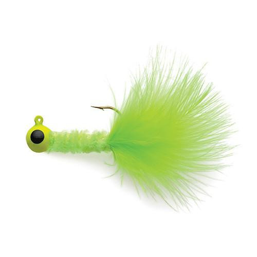 Eagle Claw Crappie Jig 1/8 oz Chartreuse