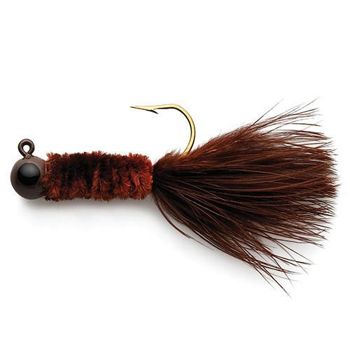 Eagle Claw Crappie Jigs Brown