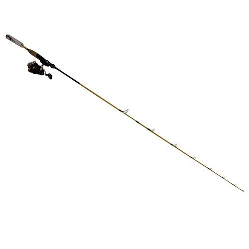 Eagle Claw Powerlght Spinning Combo 66 Length, 2 Piece Rod, 4-10 lb Line Rate, 1/16-3/8 oz Lure Rate