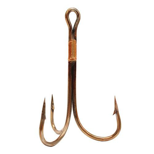 Eagle Claw Lake & Stream Treble Hook Gross Pack, Bronze Size 14/0 (Per 36)