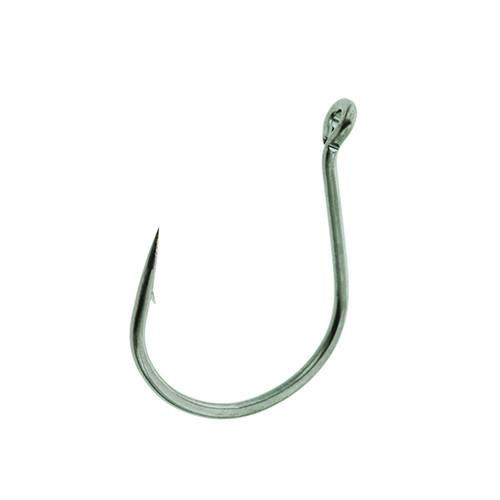Eagle Claw Lazer Wide Gap Wacky Worm Hook, Platinum Black Size 2/0 (Per 5)