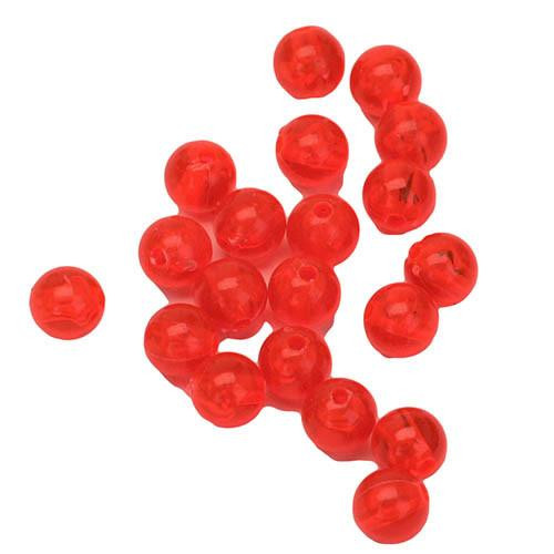 Eagle Claw Red Plastic Beads 8mm-20 Pieces