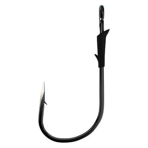 Eagle Claw Trokar Flippin' Hook, Platinum Black Size 3/0 (Per 4)