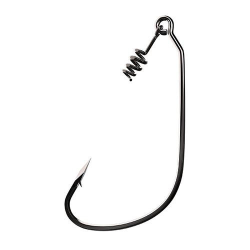Eagle Claw Trokar Swimbait Hook, Platinum Black Size 4/0 (Per 5)