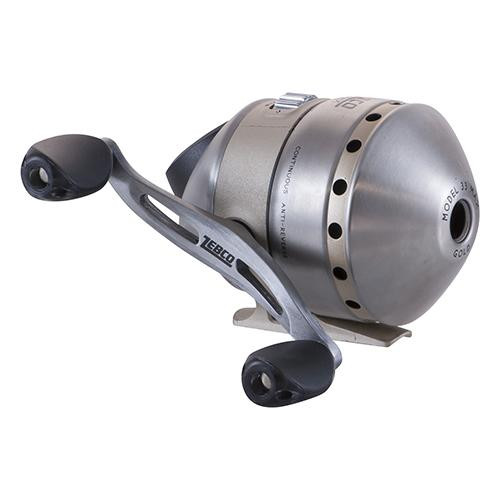Zebco / Quantum 33 Max Gold Spincast Reel, 2.6:1 Gear Ratio, 16" Retrieve Rate, Ambidextrous
