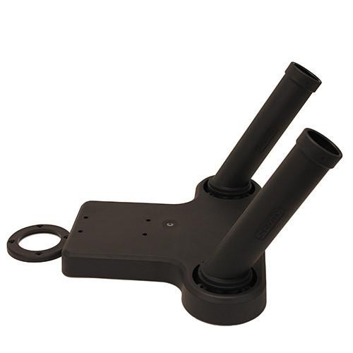 Scotty Dual Rod Holder Original Tube Style, Black