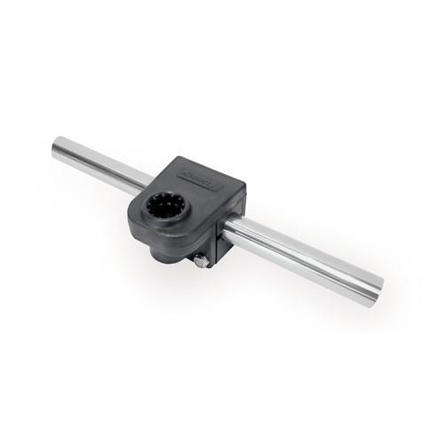 Scotty Rail Mounting Adaptor, 7/8??? Round Rail, Black