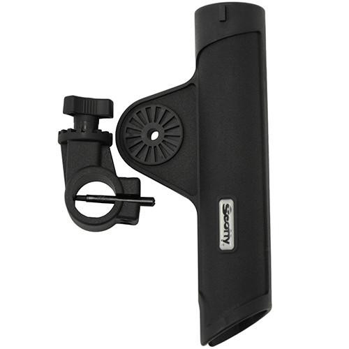 Scotty Rodmaster II Downrigger Boom Rod Holder for 1 1/4" Downrigger Booms, Black