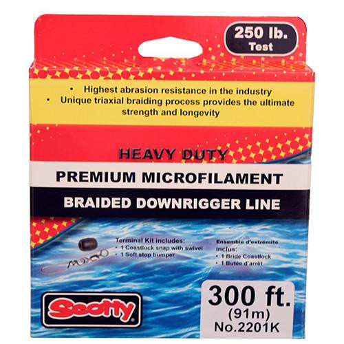 Scotty PBF Downrigger Line 250 lb Test, 300 Feet Spl Kit