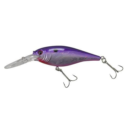 Berkley Flicker Shad Pro Slick, 5cm Slick Purple Candy