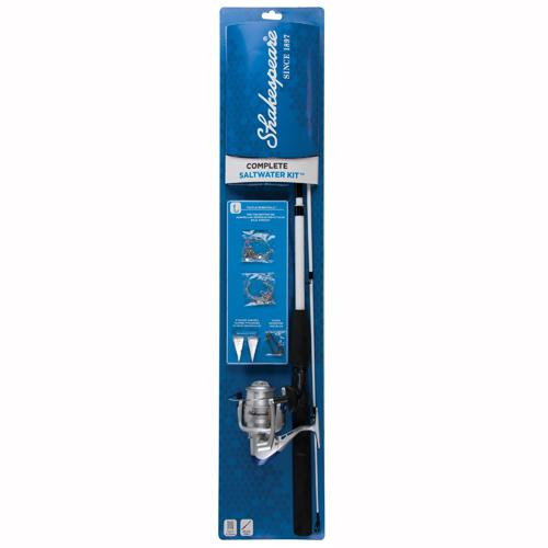 Shakespeare Saltwater Kit, 66 Rod Spinning