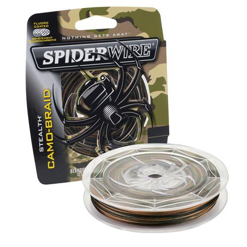 Spiderwire Stealth Braid, Camo 20 lb, 300 Yards