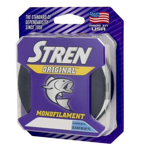 Stren Original Monofilament, Clear/Blue Fluorescent 17 lb, 330 Yards