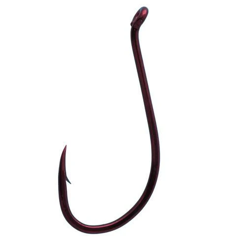 Gamakatsu Octopus Hook Size 12, Red, Per 10