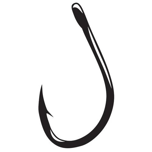 Gamakatsu Live Bait Hook Size 5/0, NS Black, Per 4