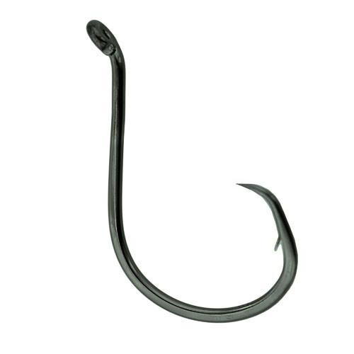 Gamakatsu Octopus Hook, Circle (Offset Point) Size 8, NS Black, Per 10