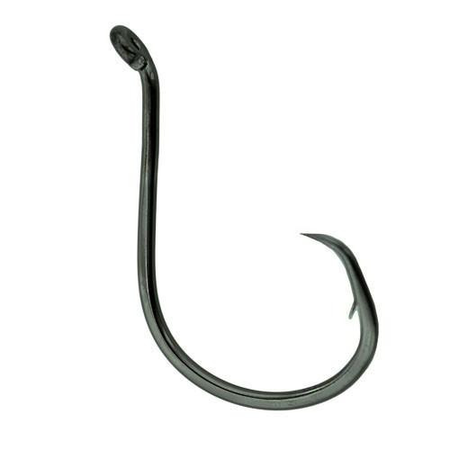 Gamakatsu Octopus Hook, Circle (Offset Point) Size 6/0, NS Black, Per 25