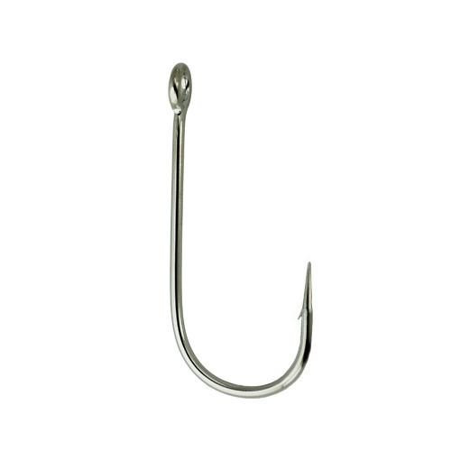 Gamakatsu Spinner Bait Trailer Hook Size 1/0, Nickel, Per 5